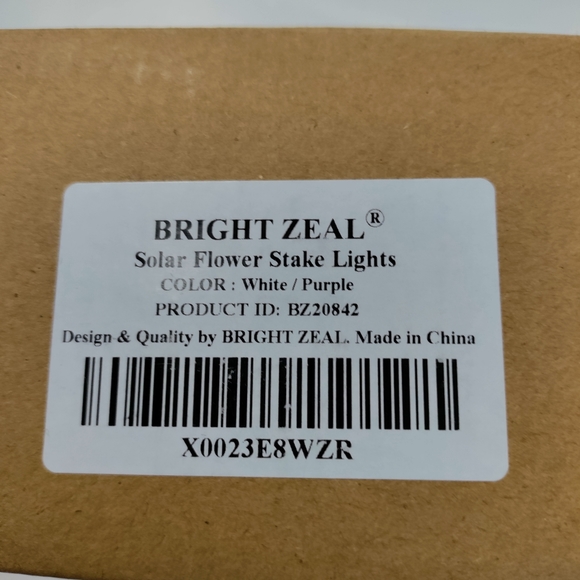 Bundle Bight Zeal New Solar White 4 Lily Stake Light Add On Listing - Picture 3 of 9